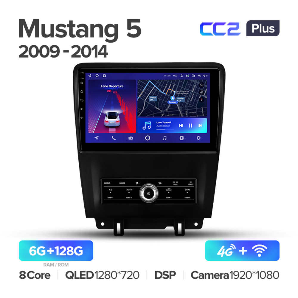 CC2 Plus 10,2"для Ford Mustang 5 2009-2014