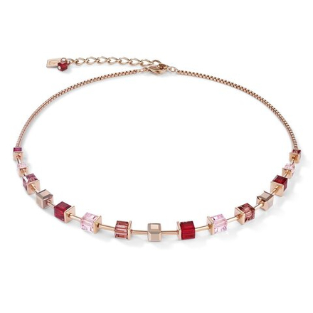 Колье Coeur de Lion Red 4996/10-0300 цвет красный, розовый, золотой