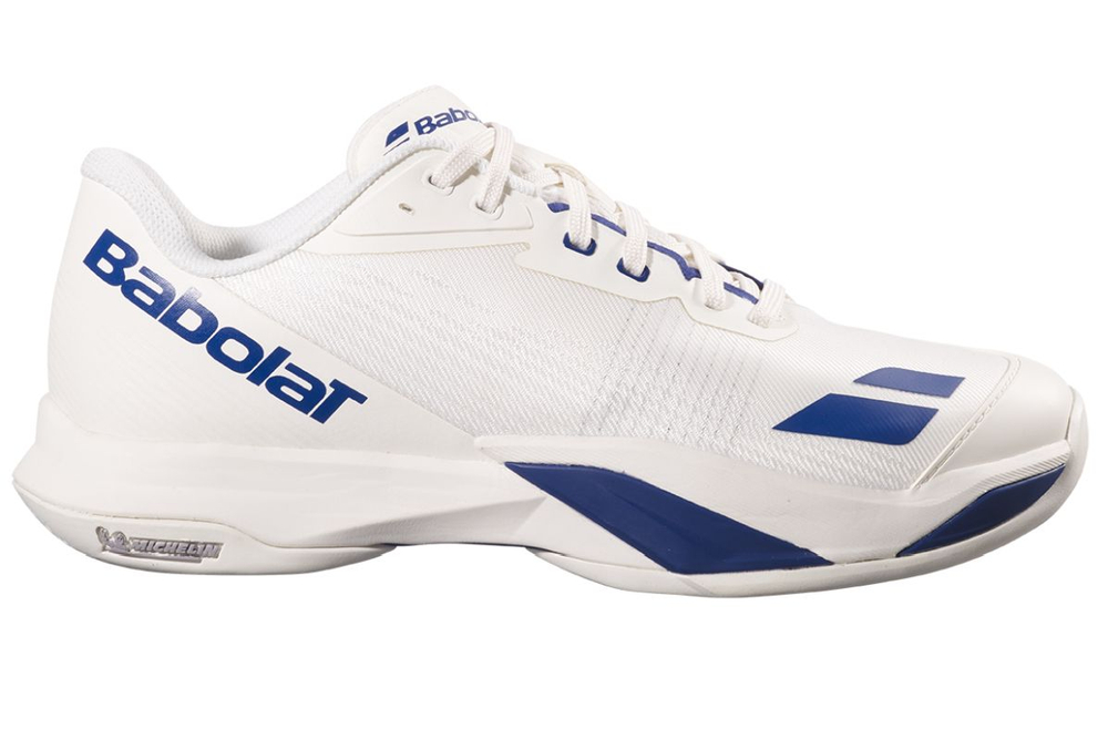 Теннисные кроссовки Babolat Jet Mach 4 All Court - cream/dark blue