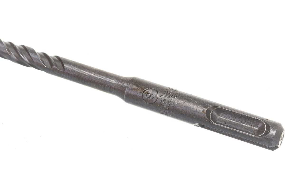 Бур по бетону, 8 x 300mm, SDS PLUS, серый