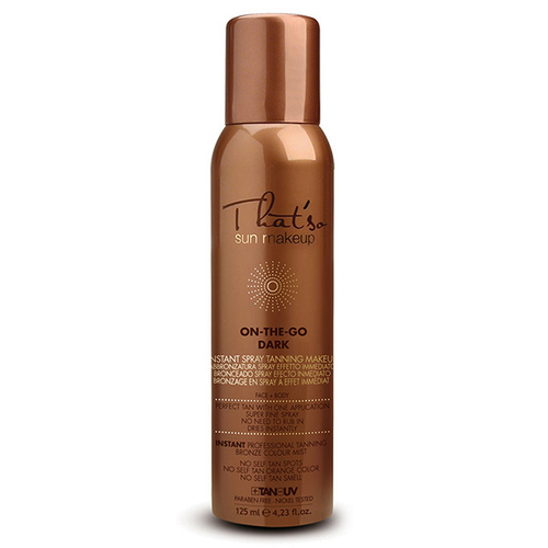 Спрей-автозагар мгновенный бронзово-золотистый That'So On The Go Dark Tanning Spray 125мл