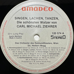 Карл Михаэль Цирер - Лучшие вальсы (Австрия 1983г.)