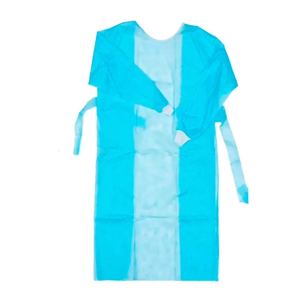 Халат хирургический стерильный Лайт тип-1 140 см плотность 25 размер 56-58 рукав манжета