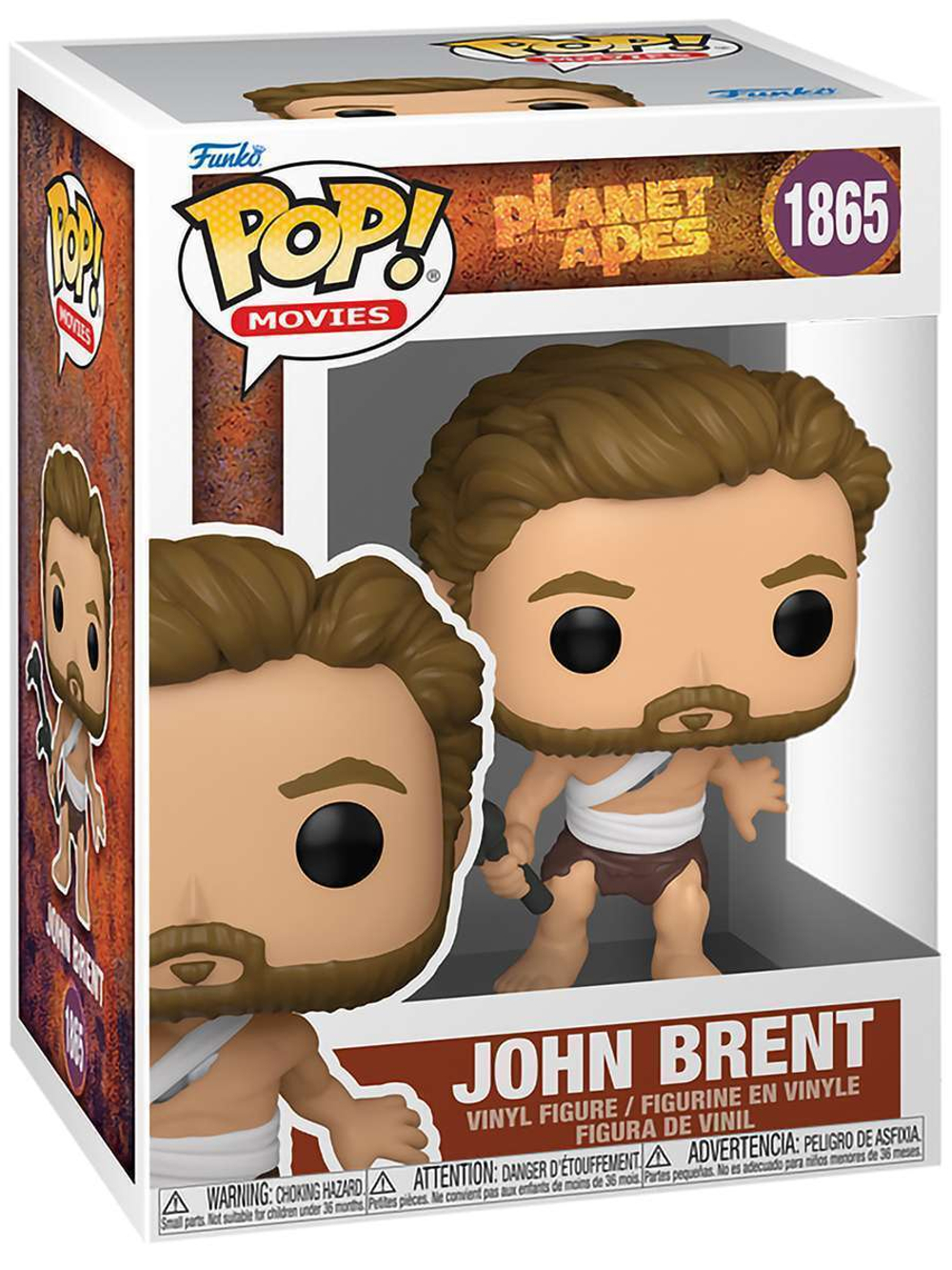 Фигурка Funko POP! Movies Planet of The Apes S3 John Brent (1865) 83450