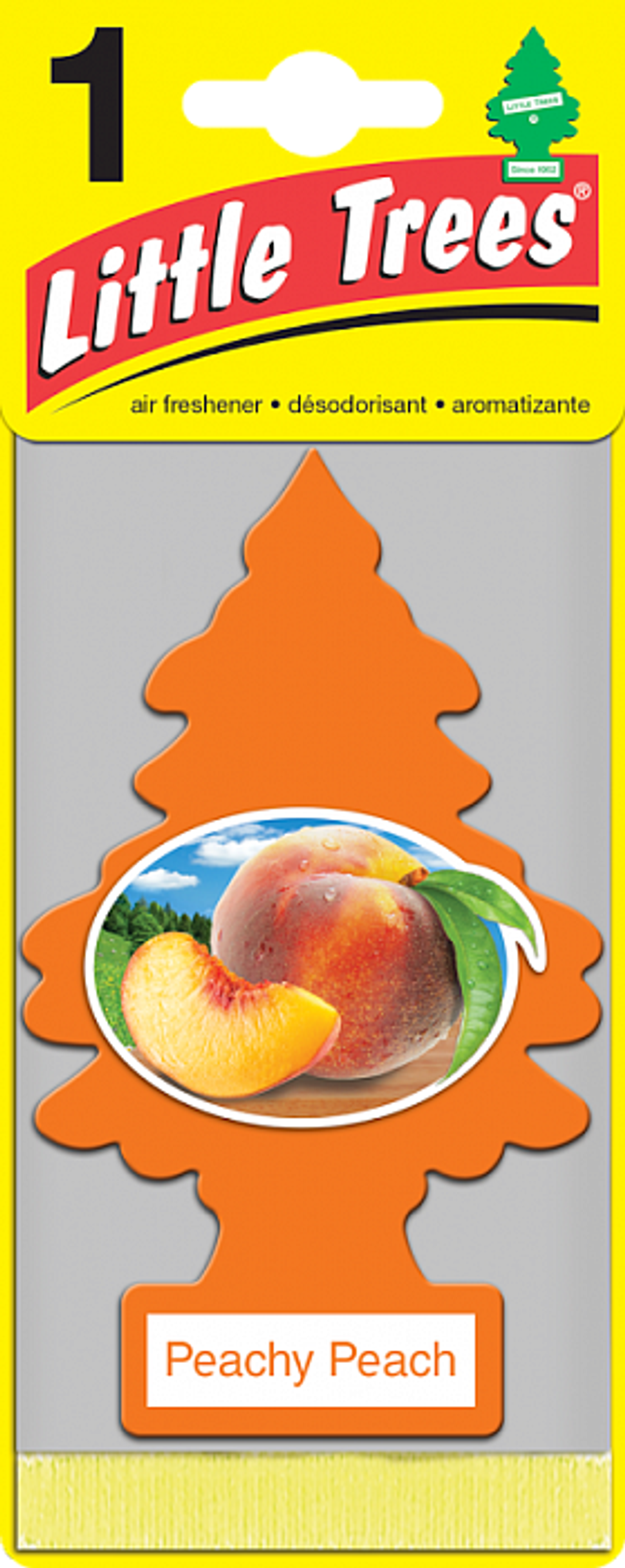 Car-Freshner Ароматизатор Ёлочка Car-Freshner Peachy Peach Персик