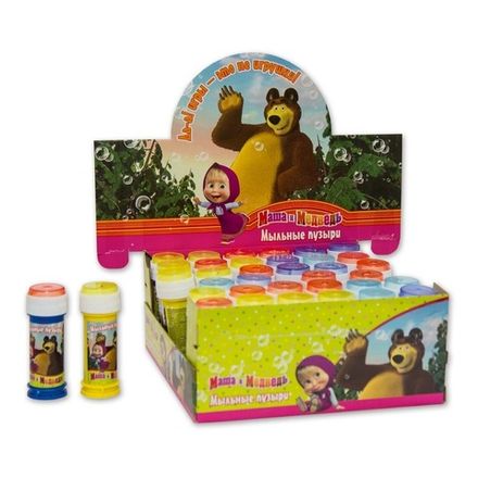 Мыльные пузыри "Маша и Медведь" 50 мл