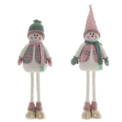 GAEM Игрушка набивная "Снеговик" (телескоп ноги), L27 W13 H106/43 см, 2в.