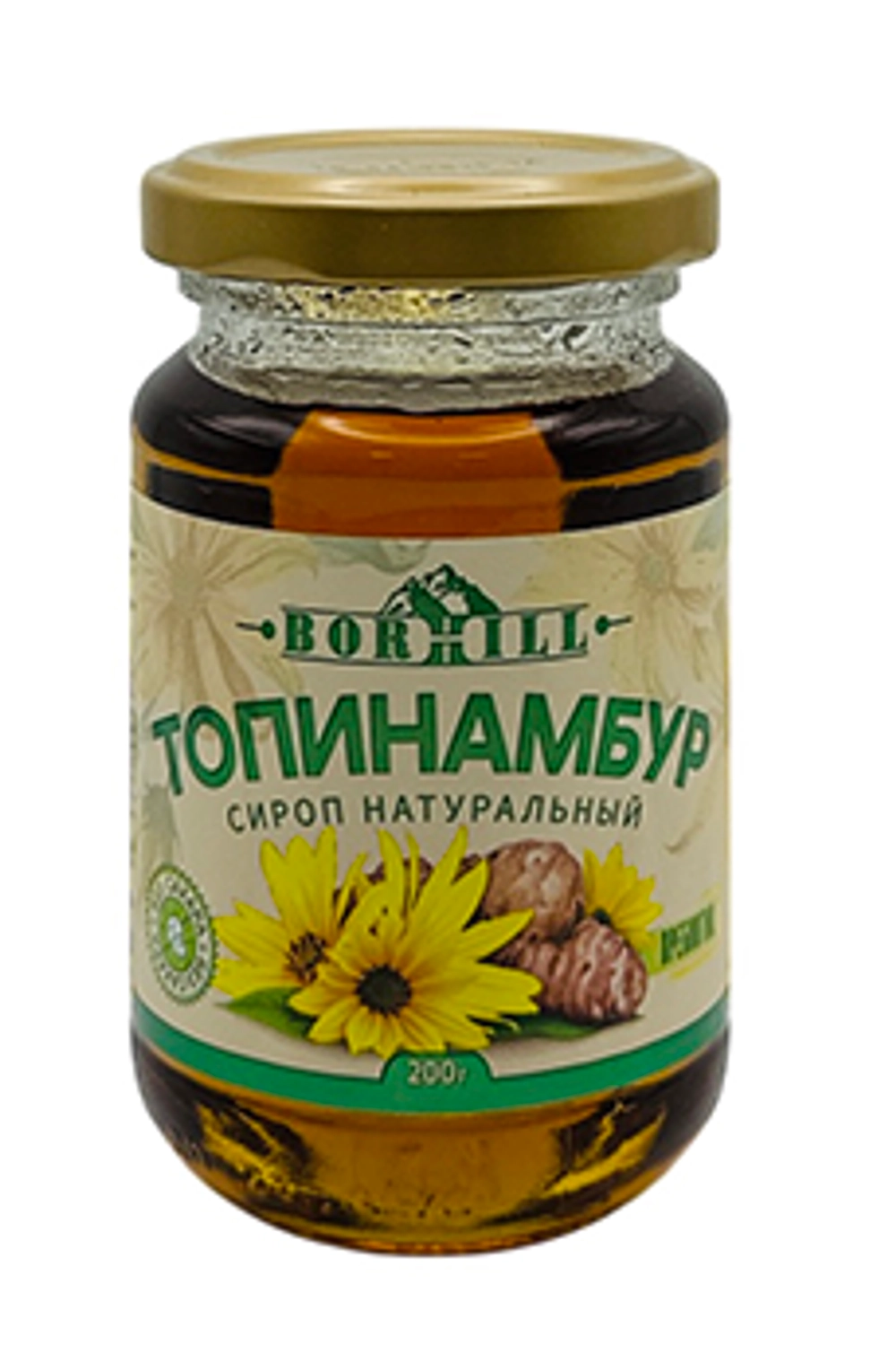 BORHILL ТОПИНАМБУР жидкий сироп 200гр СТБ (1х15)