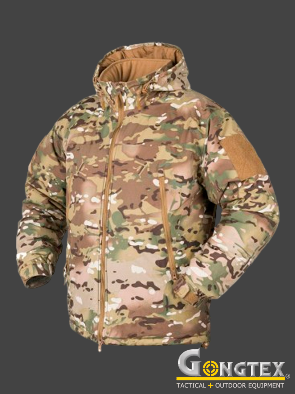 Куртка тактическая Gongtex Level 7 Cold Weather Jacket. Мультикам