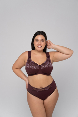 1104/C  бюстгальтер "Вино с миндалем"