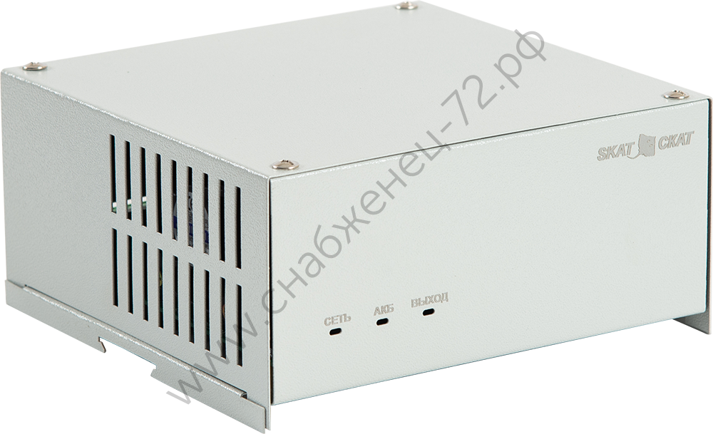 СКАТ-1200Т исп. 12/20 (СКАТ ИРП-12/12 ) источник питания 12В 12А до 20А при наличии АКБ 1х17-250Ач