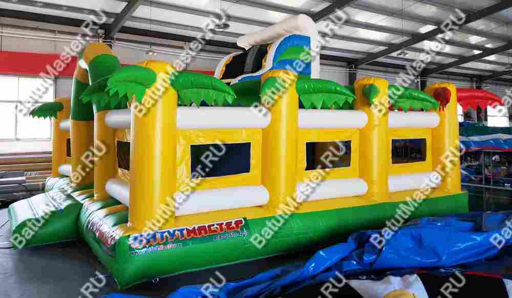 Коммерческий батут "Яркая поляна" 6*5*4 м