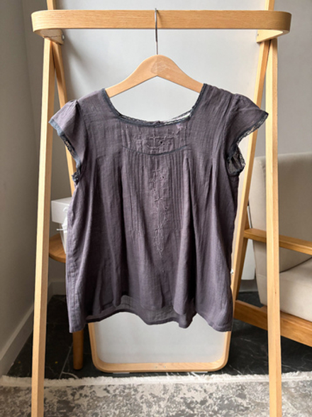 Хлопковая блузка Bonpoint, 128