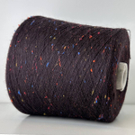 SLUBBY - Luxury Selection by Ri.Go; 98% меринос, 2% вискоза; 1400м/100гр, (2/28); col. 12160, цвет: инжир с цветными вкраплениями; есть мал. бобинка 193гр. S502