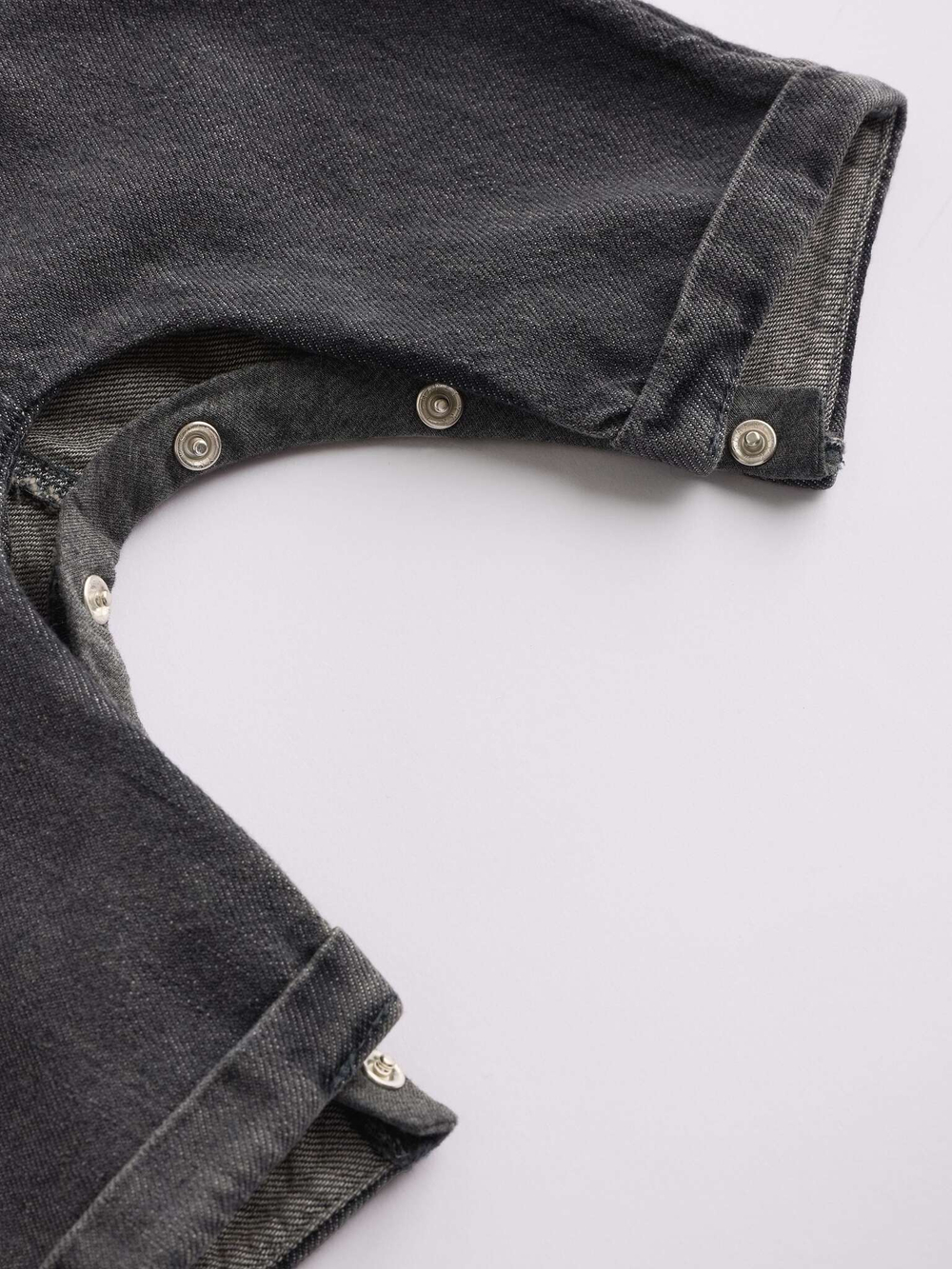 Боди и джинсовый комбинезон в комплекте для малышей Next Q96-672, Черный