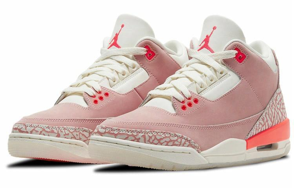 Кроссовки Jordan Air Jordan 3 Retro "Rust Pink" (Женская размерная сетка)