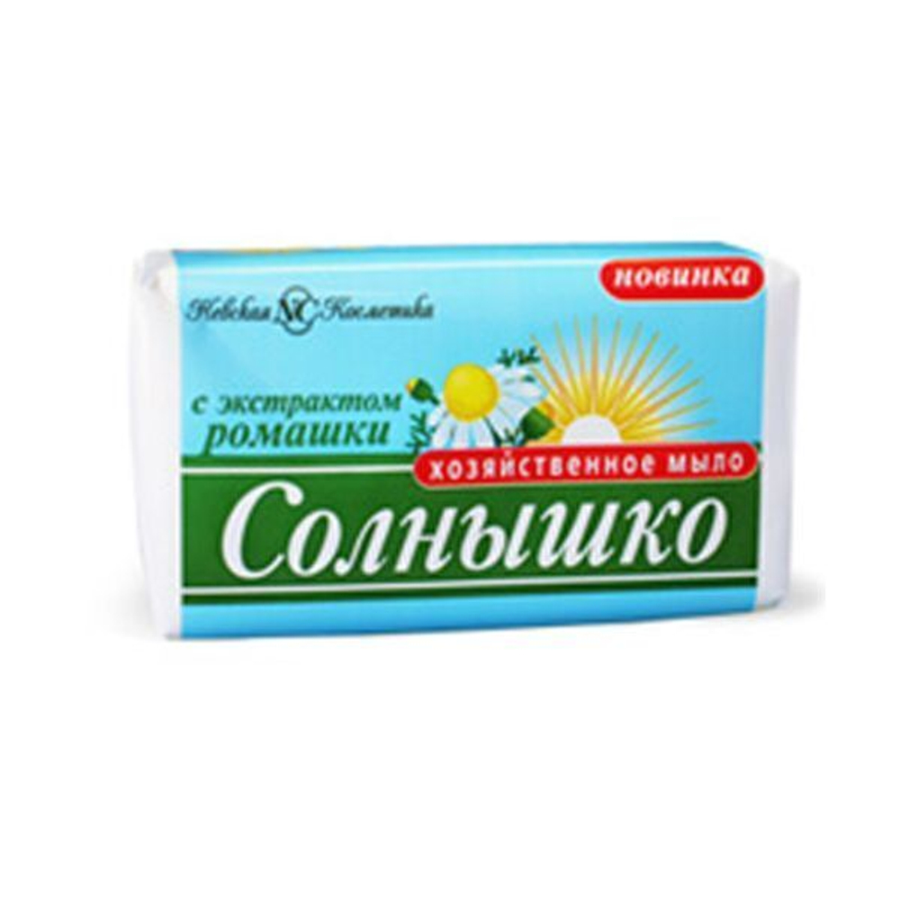 Мыло хозяйственное Солнышко Ромашка 140 г