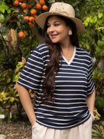 Футболка Хочу на море! (синяя) Б15591-7М LT Collection