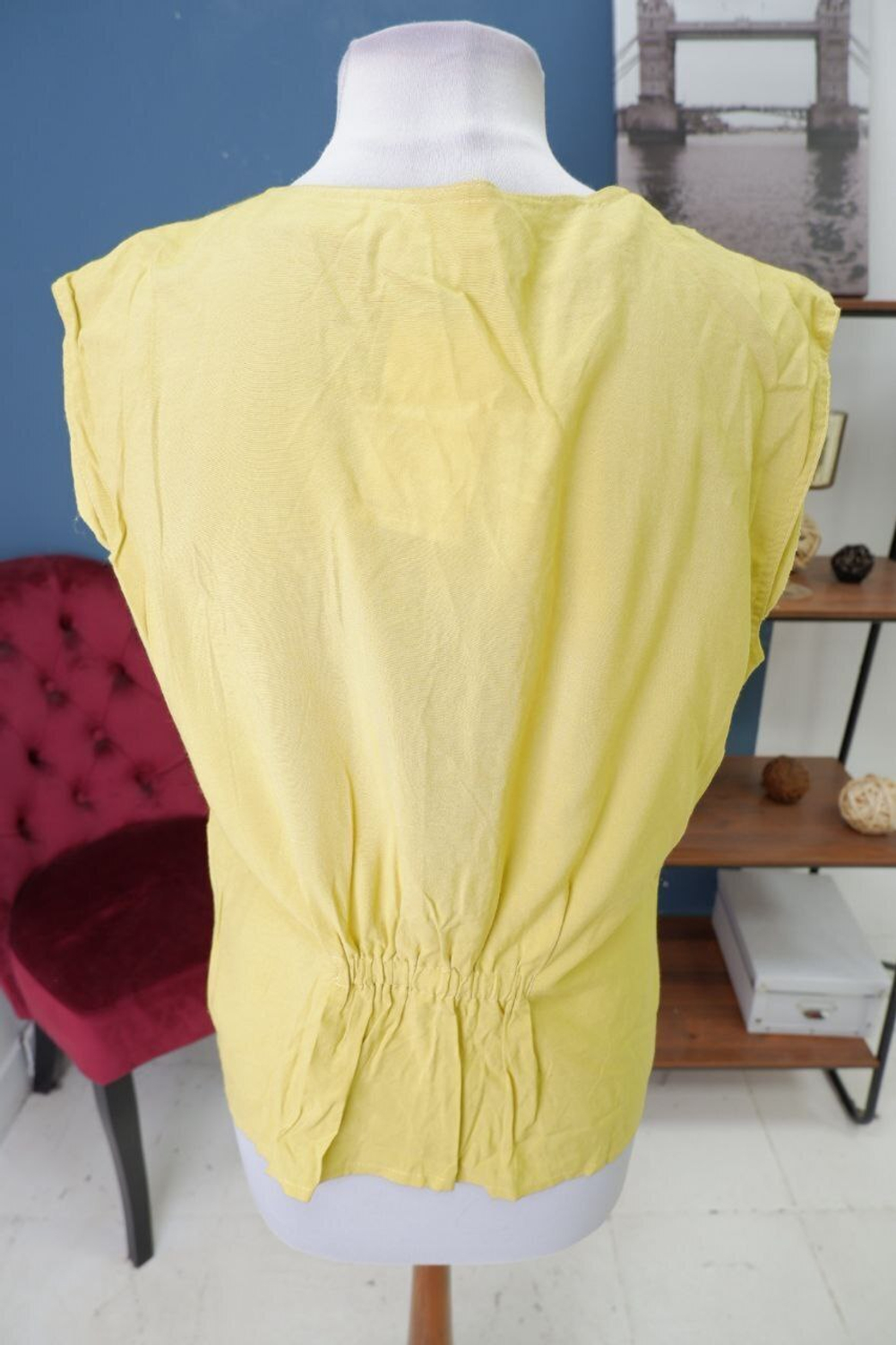 Блузка Rene Fabian желтая 46 размер