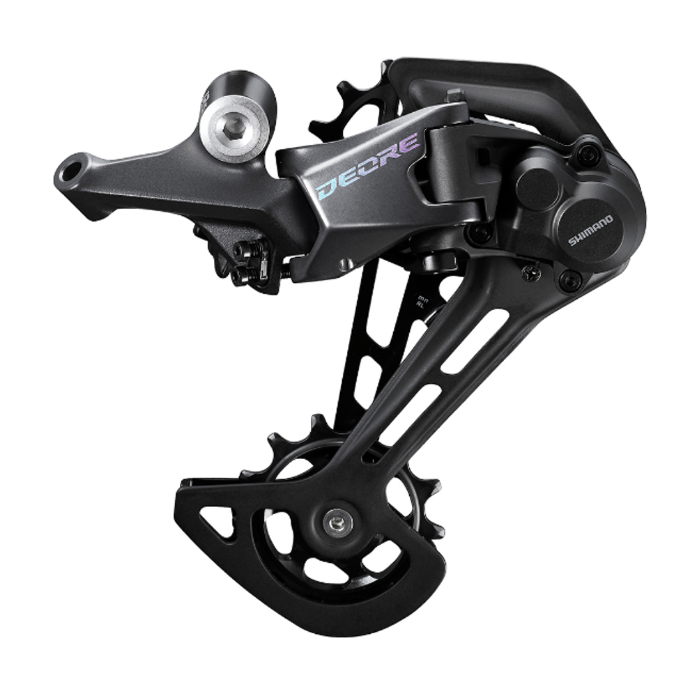 Переключатель задний Shimano Deore RD-M6100, SGS, 12 ск. Shadow RD+, черн. (поставляется производителем БЕЗ УПАКОВКИ!)