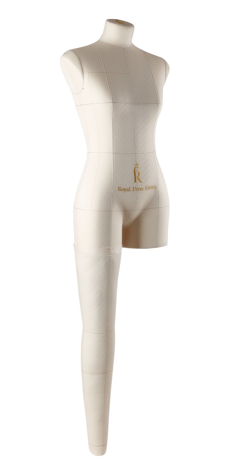 Нога бежевая для манекена Моника, размер 42