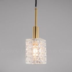 Подвесной светильник Cloyd SETROY P1 / латунь (арт.11092)