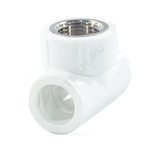 Тройник PP-R комбинированный белый Дн 25х1/2" ВР PRO VALFEX 10127125-PRO