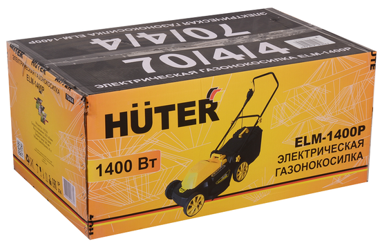 Газонокосилка электрическая HUTER ELM-1400P