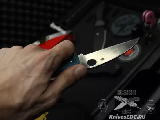 Нож складной Spyderco Endura 4 Wharncliffe K390 Cobalt 10FPWK390