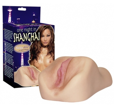 Мастурбатор-вагина ONE NIGHT IN SHANGHAI (Цвет: телесный)
