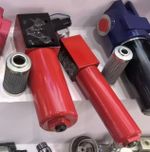 DFZBH/HC110QС5D1.X/-L24 - Фильтр модульного монтажа CETOP5 (Ду10), 5 мкм, 320 бар, электро-визуальный индикатор загрязнения