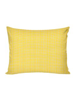 Постельное белье перкаль Сказка "Желтая клеточка" 1,5-сп Наволочка 50х70 см 1 шт Простынь 150x215 см Пододеяльник 145x215 см