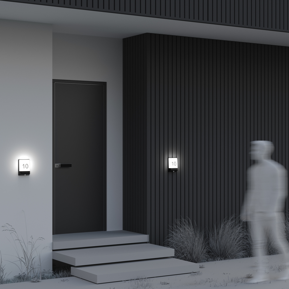 Уличный настенный светильник Outdoor O448WL-L9GF3KSR