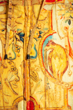 Куртка "Гротеск с птицами", по мотивам фламандской шпалеры 17 века из серии «Гротеск»