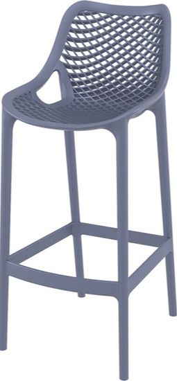 Стул пластиковый барный Air Bar 75