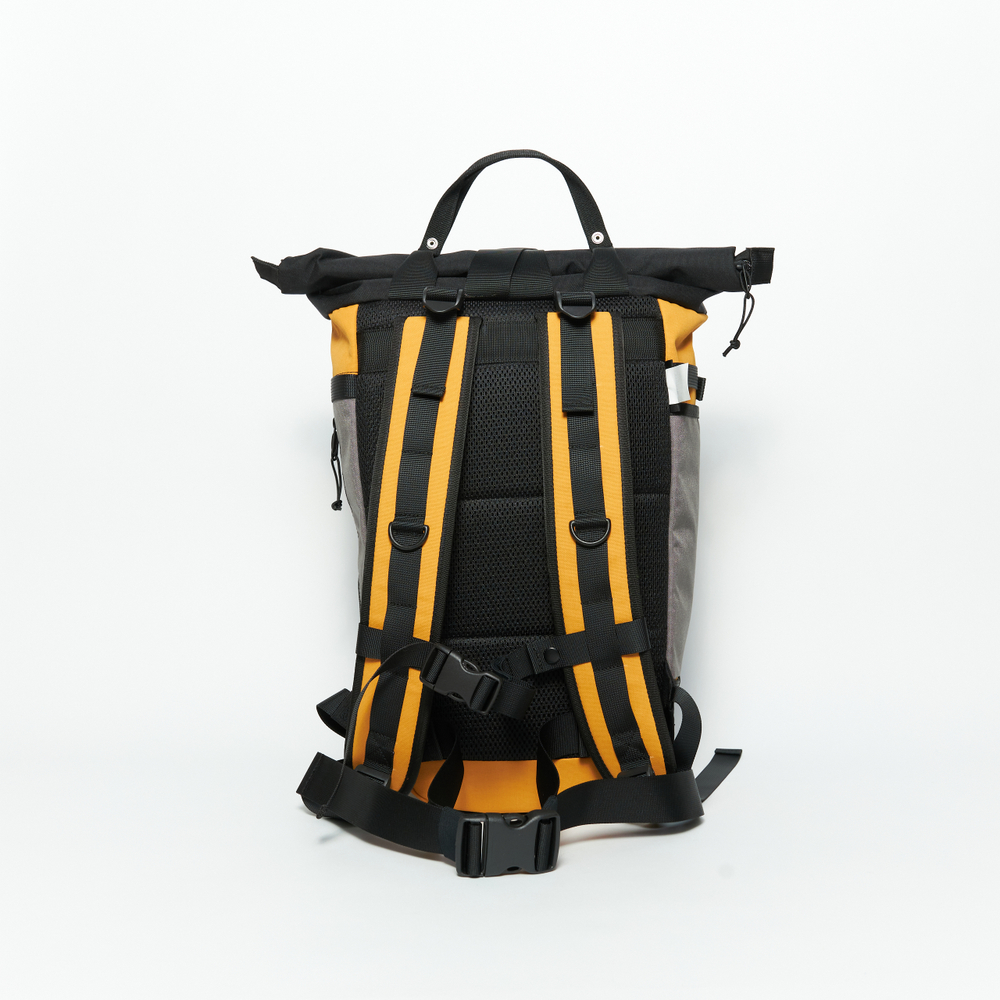 Рюкзак Rolltop Grubo 500 M темно-синий/серый стальной/янтарный