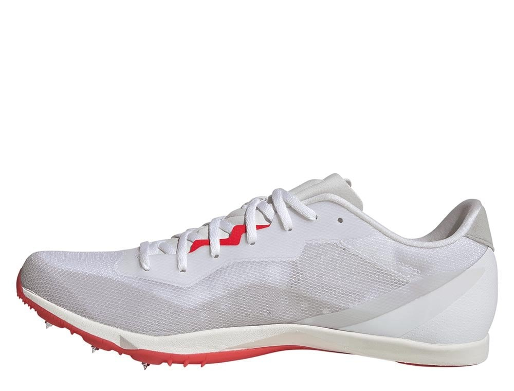 Шиповки беговые adidas Distancestar M Бело-оранжевые