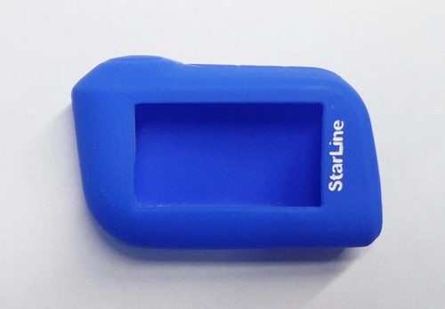 Чехол брелка сигнализации StarLine А 93 синий (SKYWAY)