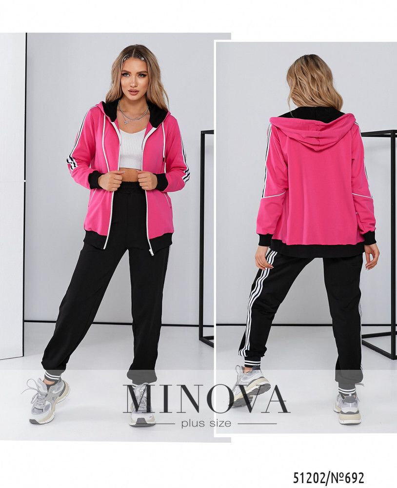 Костюм 692-малиновый Minova