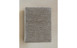 Zara Home Полотенце для лица и рук из хлопка, чёрный · 4545/013