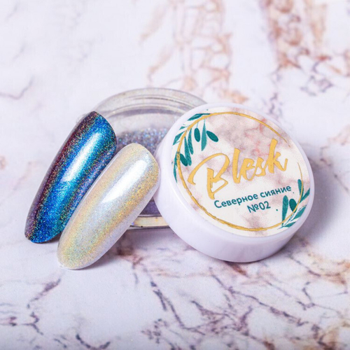 Blesk, Пигмент - втирка "Северное сияние" №02