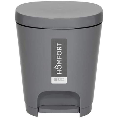 Контейнер для мусора 8л "Yuto", серый