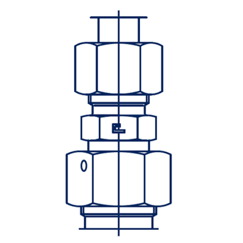 Соединение PNF DL35 52х2 (корпус)