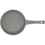 Сковорода 24*5,2см «Stella»(cappuccino) с ручкой и стекл. крышкой сск241а