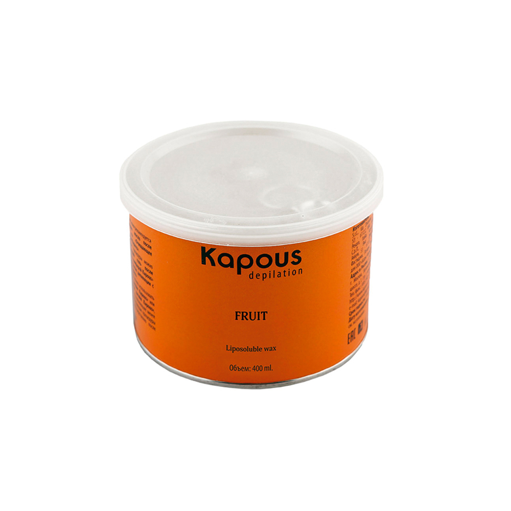 Жирорастворимый воск в банке с ароматом Киви Kapous professional 400 мл