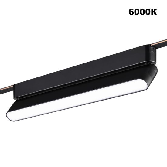 359467 SHINO NT24 117 черный Трековый смарт-светильник для низковольтного шинопровода с двумя режимами работы IP20 LED 18W 24V 3000-6000K EASY