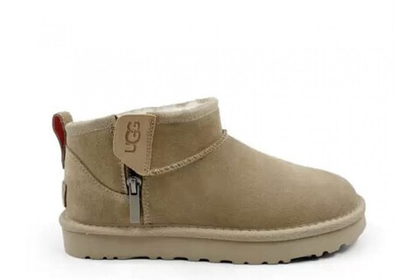 UGG Classic Ultra Mini Zip Boot Sand