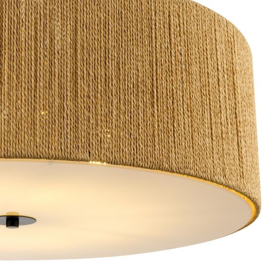 8286/7 ECO черный/коричневый, металл/веревка/стекло Люстра потолочная Е14 7*40W 220V SILVANA