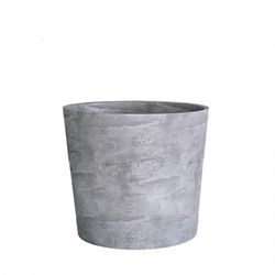 Кашпо CRATER CONCRETE GREY LIGHT D30 H24