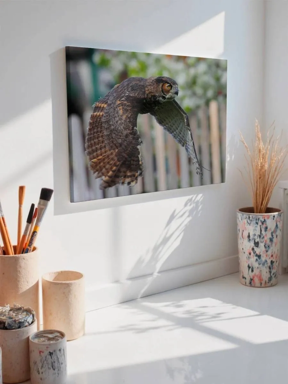 Картина на стену 40 X 50 Сова